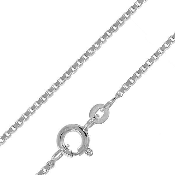 Accessoires Halsketten trendor Lebensbaum Anhänger mit Venezianer Kette 925 Silber Halsketten silber