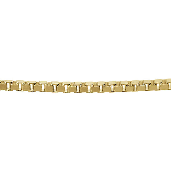 Accessoires Halsketten trendor Kreuz-Anhänger Gold 333 + goldplattierte Silber-Halskette Halsketten gold