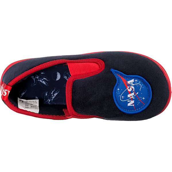 Schuhe Geschlossene Hausschuhe NASA NASA Hausschuhe NA CLIFTON für Jungen dunkelblau