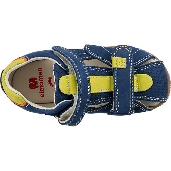 Schuhe Outdoorsandalen elefanten Baby Sandalen TERRA für Jungen blau/gelb