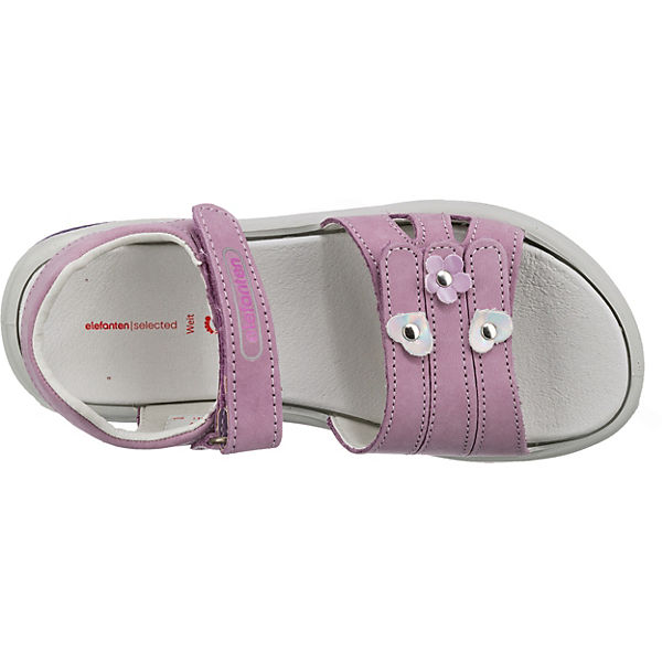 Schuhe Klassische Sandalen elefanten Sandalen FUNNY für Mädchen lila