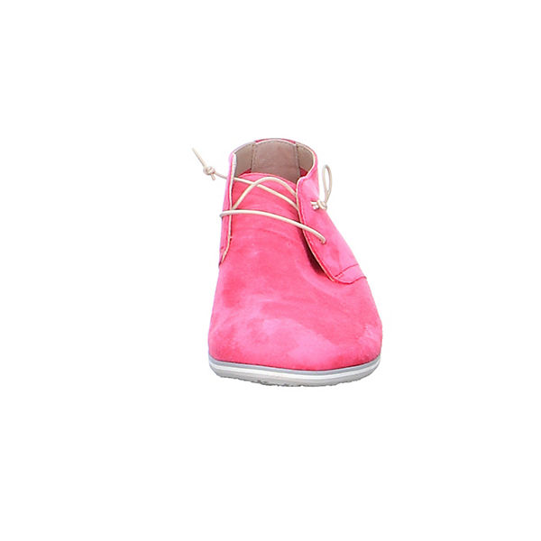 Schuhe Schnürschuhe Donna Carolina Schnürhalbschuhe Schnürschuhe pink