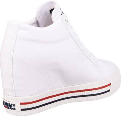 tommy jeans wedge sneaker