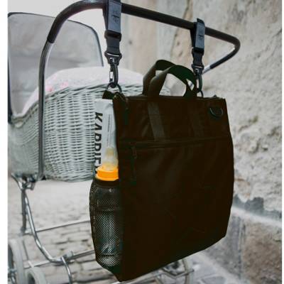 Wickeltasche Casual, Buggy Bag, black 2