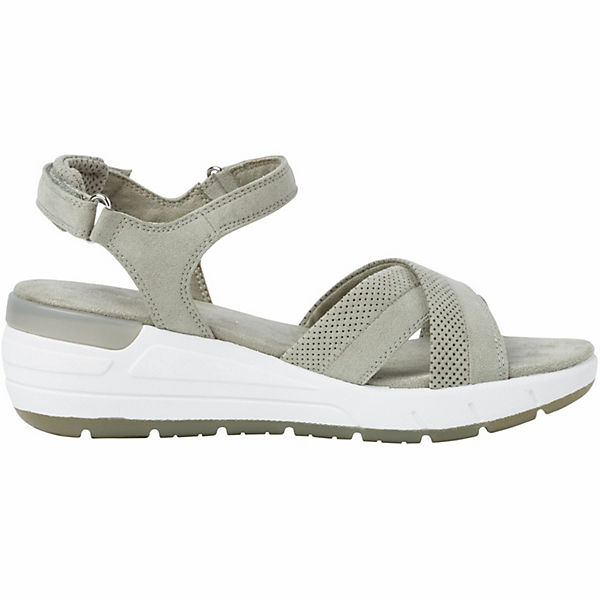 Schuhe Keilsandaletten MARCO TOZZI Marco Tozzi Sandalette Keilsandaletten khaki Schuhe Keilsandaletten MARCO TOZZI Marco Tozzi Sandalette Keilsandaletten khaki