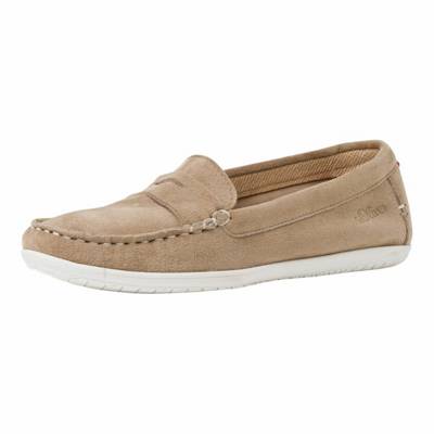 s.Oliver Moccassin Mokassins beige