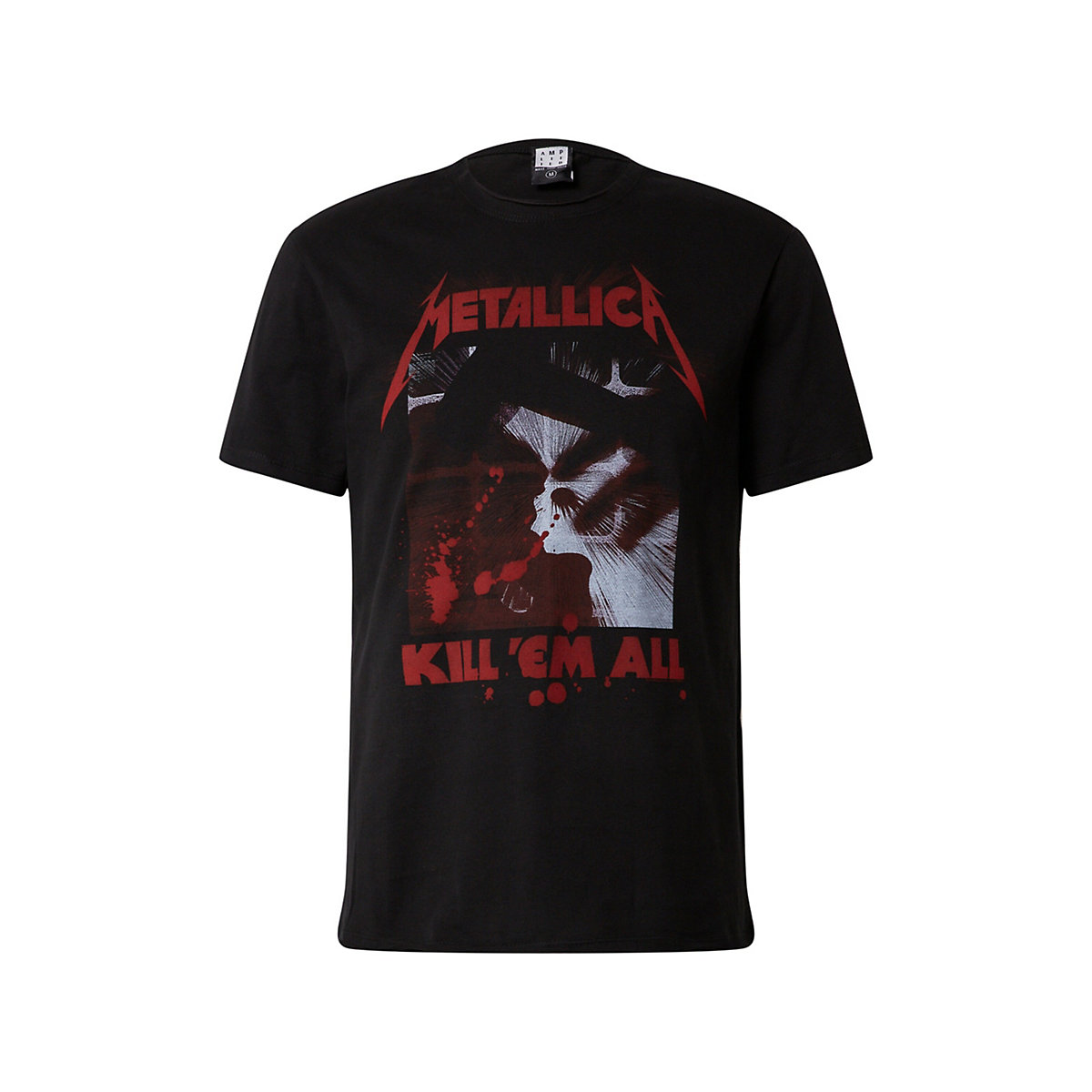 AMPLIFIED shirt metallica kill em all T-Shirts dunkelgrau