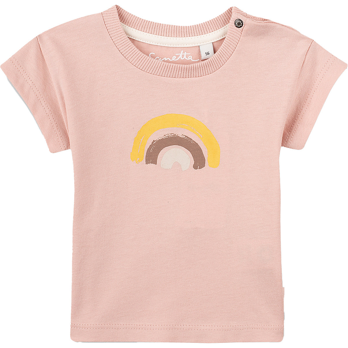 Sanetta PURE Baby T-Shirt für Mädchen Organic Cotton rosa