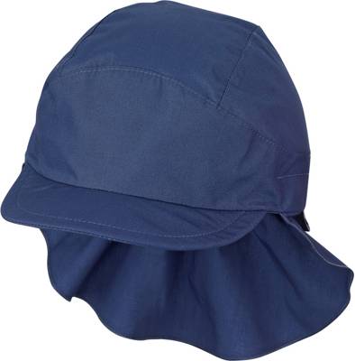 Sterntaler Kinder Schirmmütze mit UV-Schutz atlantikblau