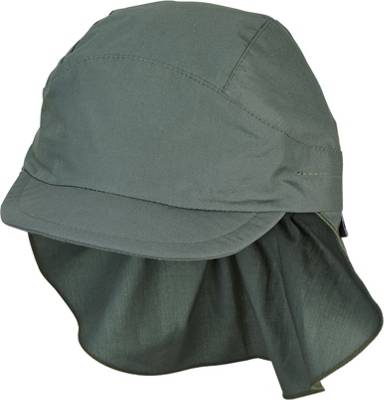 Sterntaler Kinder Schirmmütze mit UV-Schutz dunkelgrün