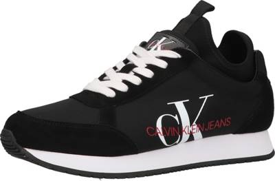 calvin klein jeans chunky sneakers aus leder