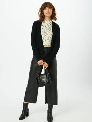 VILA Strickjacke Ril schwarz