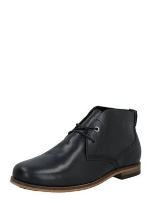 HUB schnürschuh spurs schwarz
