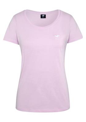 POLO SYLT T-Shirt mit kleinem Polo Sylt Logo T-Shirts pink