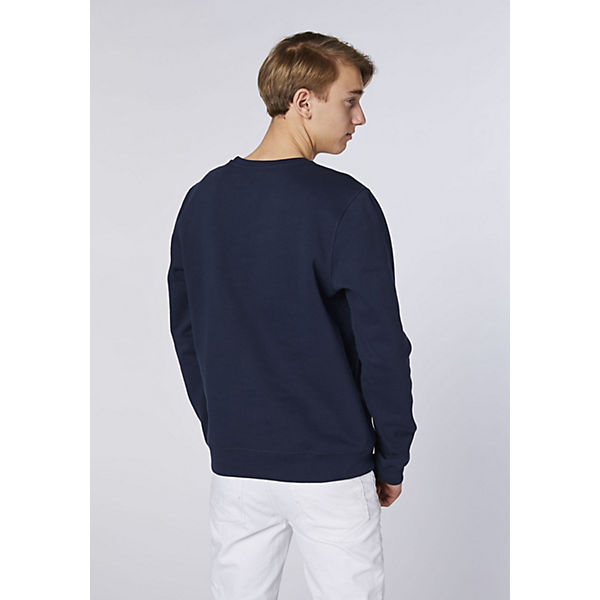 Bekleidung Sweatshirts POLO SYLT Men Sweatshirt Regular Fit Sweatshirts dunkelblau