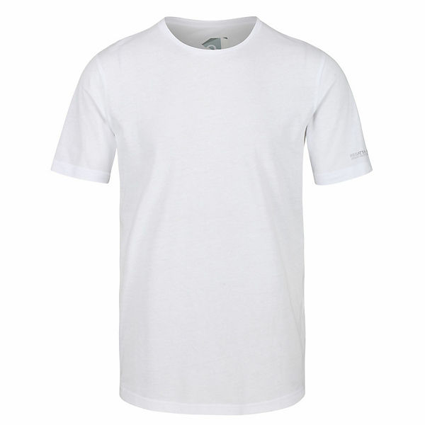 Bekleidung T-Shirts Regatta Kurzarmshirt Tait T-Shirts weiß