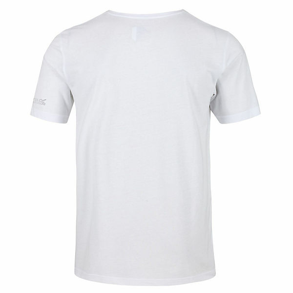 Bekleidung T-Shirts Regatta Kurzarmshirt Tait T-Shirts weiß