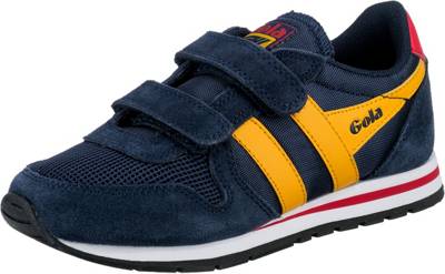 Gola Kinder Sneakers Low blau/gelb