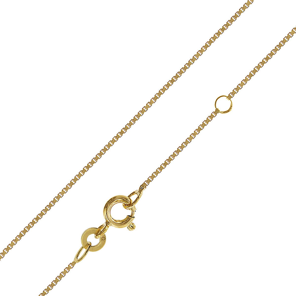 trendor Kinder-Halskette 333 Gold Venezianer Kette 0 7 mm Halsketten gold