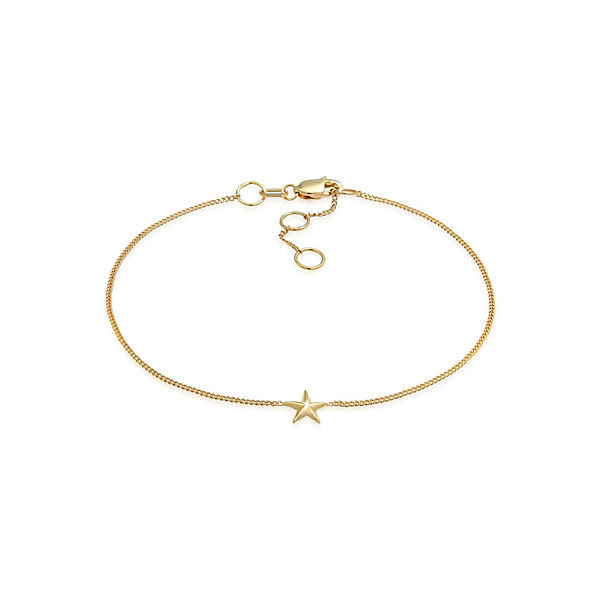 Accessoires Armbänder Elli PREMIUM Elli Premium Armband Stern Star Strahlen Himmlisch 375 Gelbgold Armbänder gold Accessoires Armbänder Elli PREMIUM Elli Premium Armband Stern Star Strahlen Himmlisch 375 Gelbgold Armbänder gold