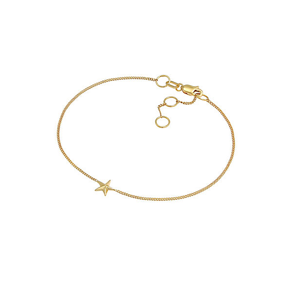 Accessoires Armbänder Elli PREMIUM Elli Premium Armband Stern Star Strahlen Himmlisch 375 Gelbgold Armbänder gold Accessoires Armbänder Elli PREMIUM Elli Premium Armband Stern Star Strahlen Himmlisch 375 Gelbgold Armbänder gold