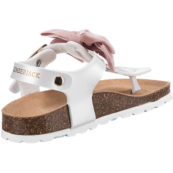 Schuhe Klassische Sandalen Lumberjack Sandalen BIRBA für Mädchen weiß