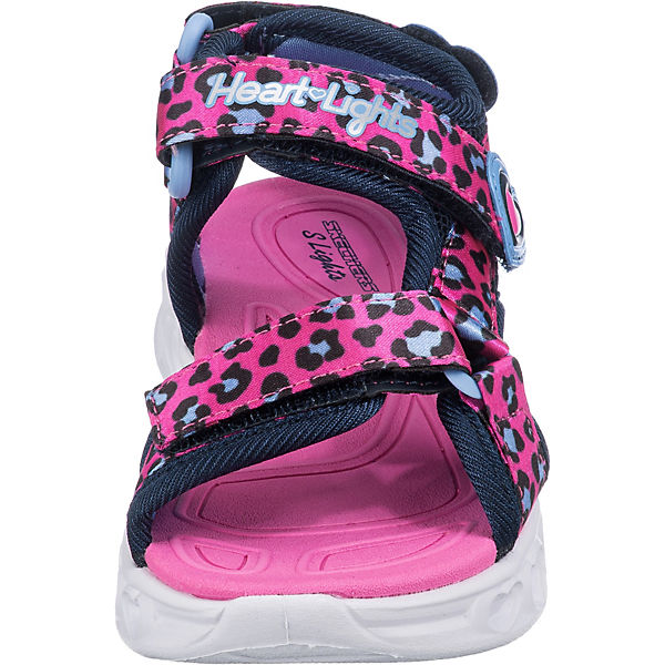 Schuhe Klassische Sandalen SKECHERS Baby Sandalen Blinkies SANDALS für Mädchen pink