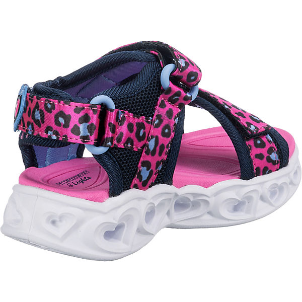 Schuhe Klassische Sandalen SKECHERS Baby Sandalen Blinkies SANDALS für Mädchen pink