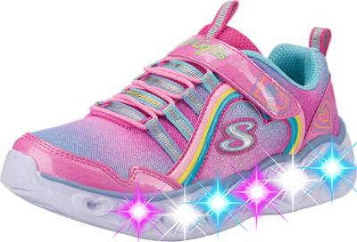 wenkbrauw Spotlijster Inactief SKECHERS, Sneakers Low Blinkies HEART LIGHTS RAINBOW LUX für Mädchen, pink  | mirapodo