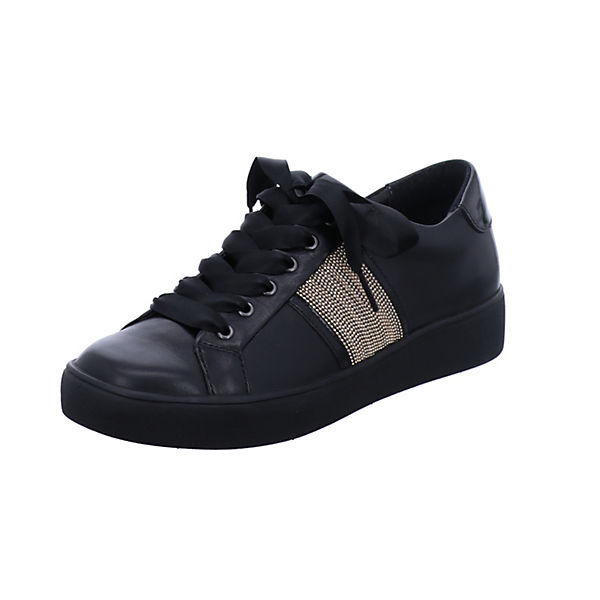 Damen-Sneaker Locarno 05, schwarz-gold Sneakers Low