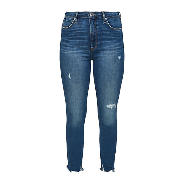 Bekleidung Straight Jeans s.Oliver Skinny Fit: Jeans im Used Look Jeanshosen blau Bekleidung Straight Jeans s.Oliver Skinny Fit: Jeans im Used Look Jeanshosen blau