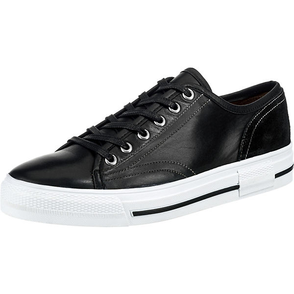 Leder Smooth Velours Sneakers Low