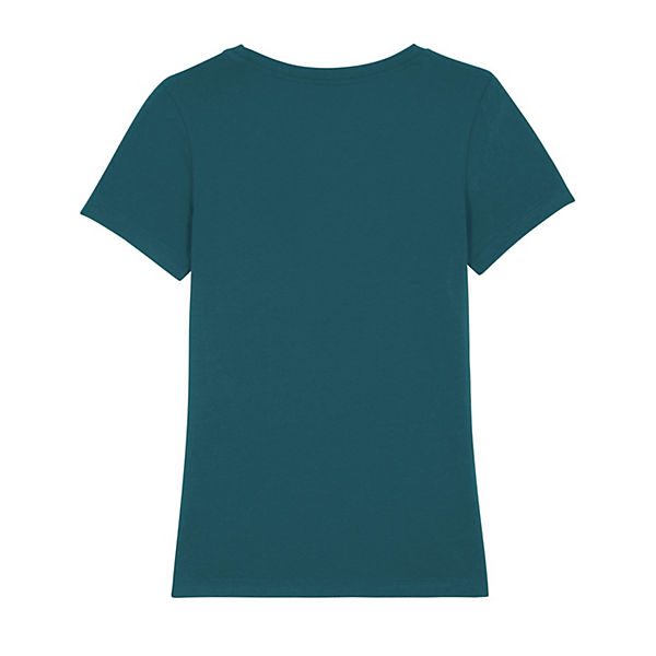 Bekleidung T-Shirts wat APPAREL T-Shirt [#aftn] Schneehase T-Shirts petrol