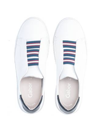 Gabor Gabor Sneaker low Glattleder weiß Sneakers Low weiß XR8470