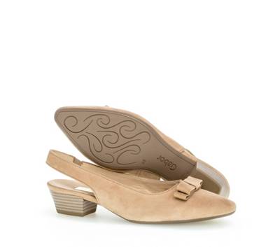 gabor slingback beige