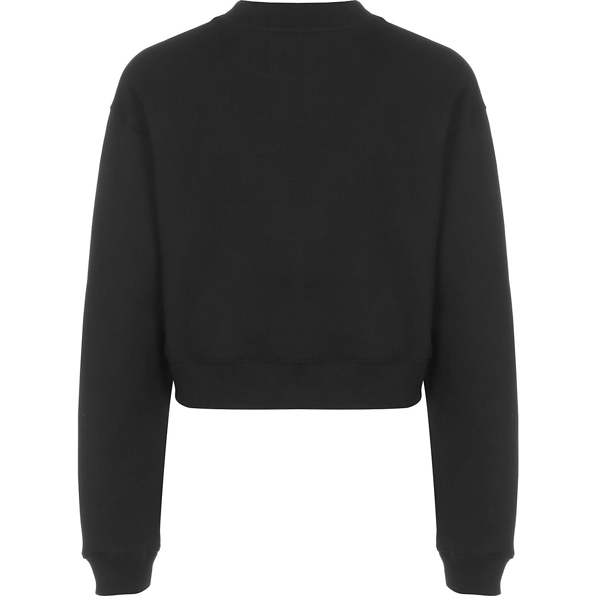 CALVIN KLEIN JEANS Calvin Klein Jeans Sweater Monogram Cropped Sweatshirts schwarz MV10400