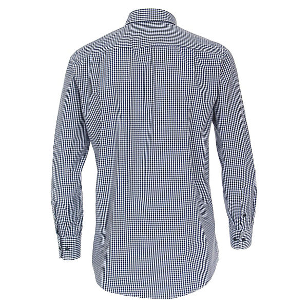 Bekleidung Langarmhemden CASAMODA CASAMODA Hemd kariert Langarmhemden blau Bekleidung Langarmhemden CASAMODA CASAMODA Hemd kariert Langarmhemden blau