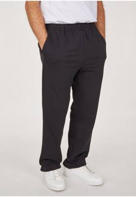 Hajo Sweathose Stoffhosen schwarz