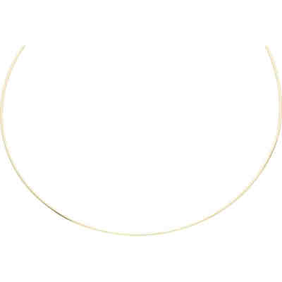 Luigi Merano Kette Omegakette, massiv, Gold 585 Halsketten