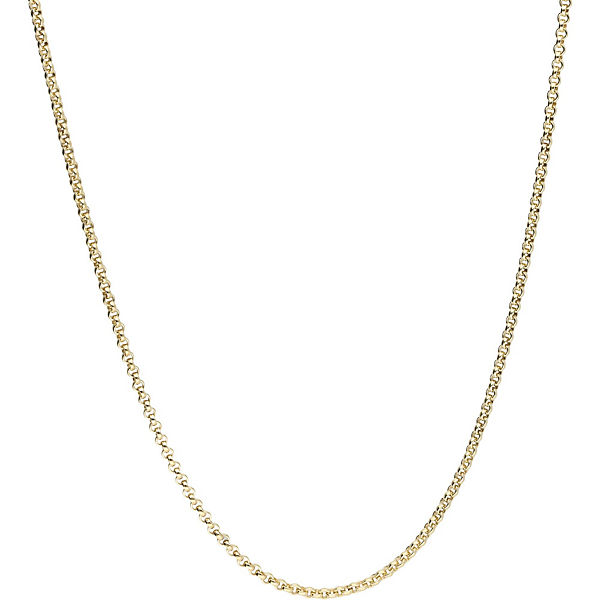 Luigi Merano Kette Erbskette, massiv, Gold 585 Halsketten