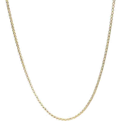 Luigi Merano Kette Erbskette, massiv, Gold 585 Halsketten