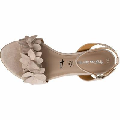 tamaris sandale beige