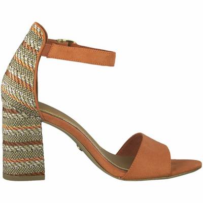 tamaris sandalen orange