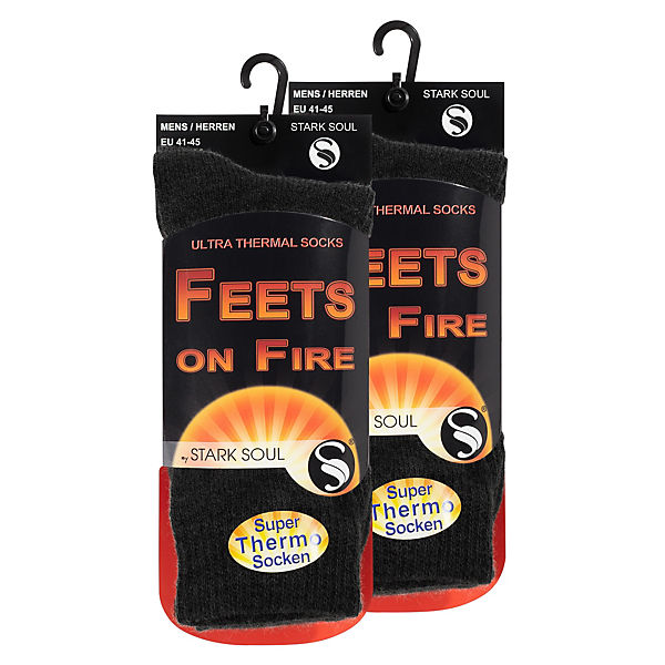 Thermo Socken  2er Pack FEETS on FIRE Socken