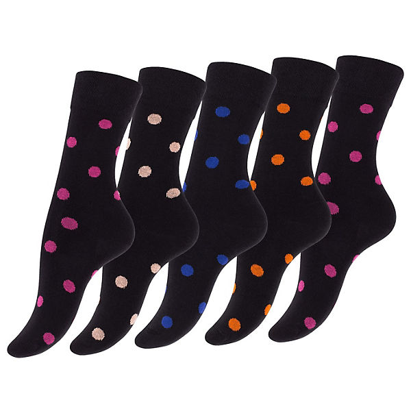 Baumwoll Socken - DOT 10 Paar Socken