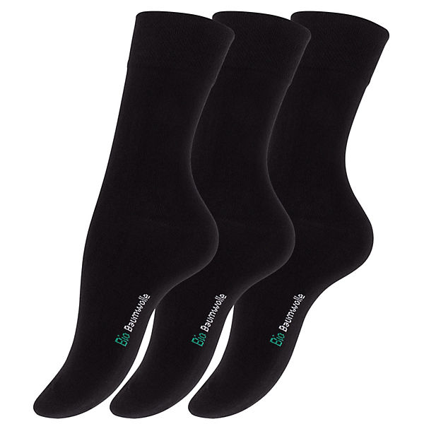 Bio-Baumwoll Socken 6 Paar Socken