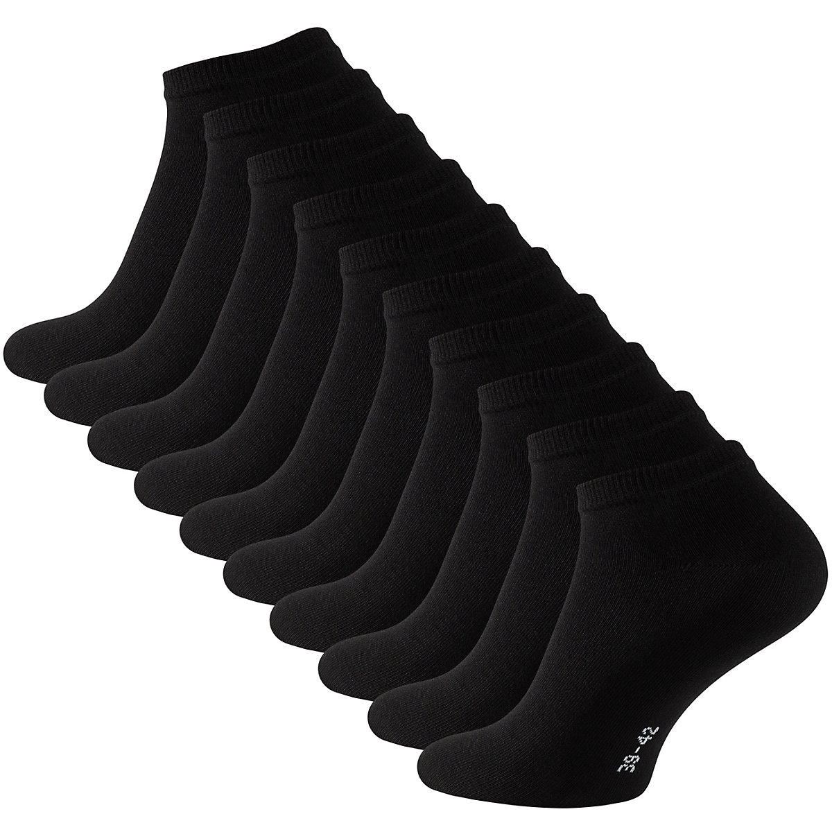 STARK SOUL Essentials Sneaker-Socken 10 Paar Sneakersocken schwarz
