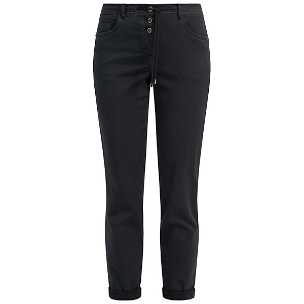 Bekleidung Straight Jeans RECOVER pants Jogpants Jeanshosen schwarz