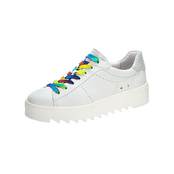 Plateausneaker mit farbenfrohen Schnürsenkel Sneakers Low H
