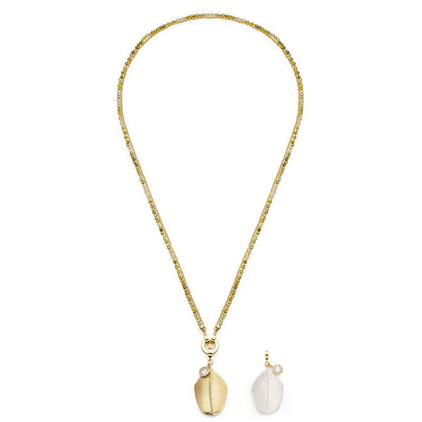 Accessoires Halsketten JEWELS BY LEONARDO Halskette grün Accessoires Halsketten JEWELS BY LEONARDO Halskette grün